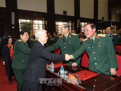 Quân đội phát huy vai trò nòng cốt trong xây dựng nền quốc phòng toàn dân